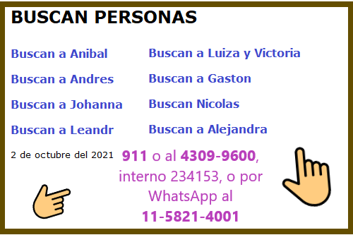 BUSCAN PERSONAS